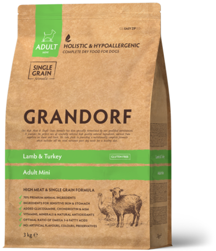 Grandorf Mini Adult Lamb and Turkey