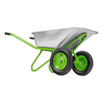 Тачка садово-строительная Сибртех 2-х колесная, грузоподъемность 230 кг, объем 110 л