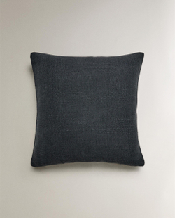 Zara Home наволочка декоративная из хлопка, экрю, 45x45 см