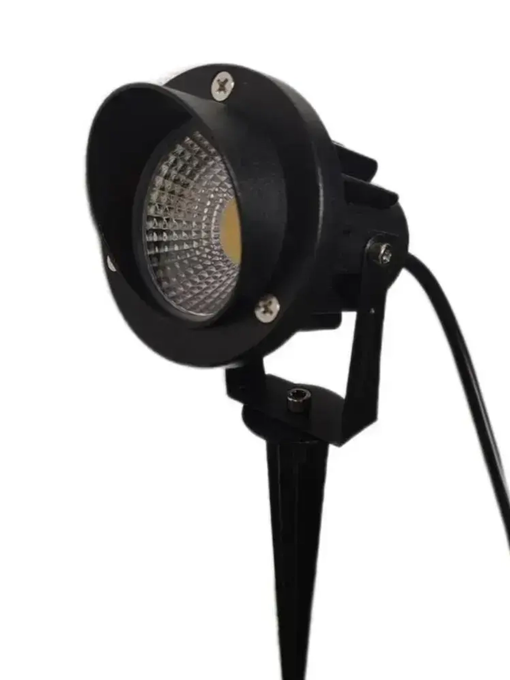 Светильник грунтовый для подсветки деревьев / Прожектор уличный на колышке