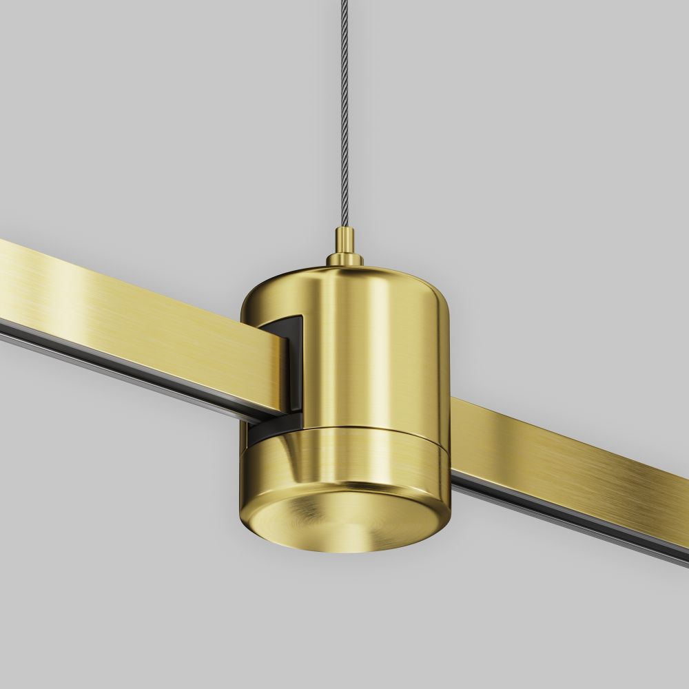 Подвес тросовый с прямым коннектором питания Maytoni   TRA157SW-IPC1-BS