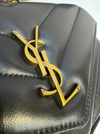 Сумка Saint Laurent Loulou, черный