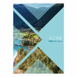 Тетрадь А4, 96 л., BRAUBERG, скоба, линия, обложка картон, "Природа", 404067, 3шт