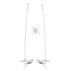 UFP-M02C-450 WHITE POLYBAG SET2 Подставка для светильника ULI-P. на прищепке. длина трубки 450мм. набор из 2шт. Белая. ТM ФитоЛето
