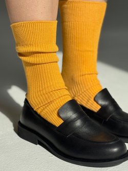 Носки MISLI:SOCKS горчичные