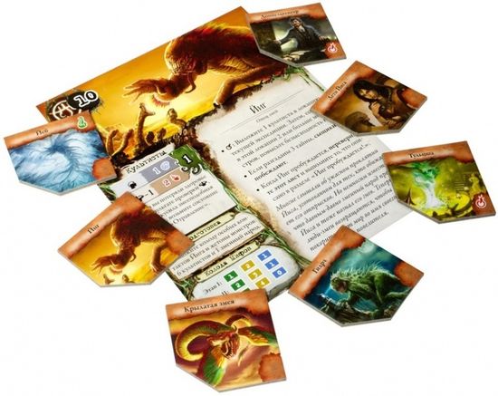 Настольная игра Древний Ужас. Забытые тайны