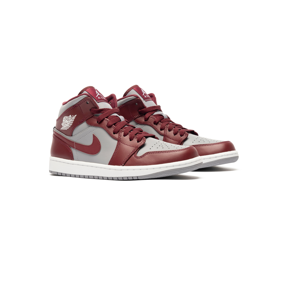 Кроссовки Jordan 1 Mid "Cherrywood Red"