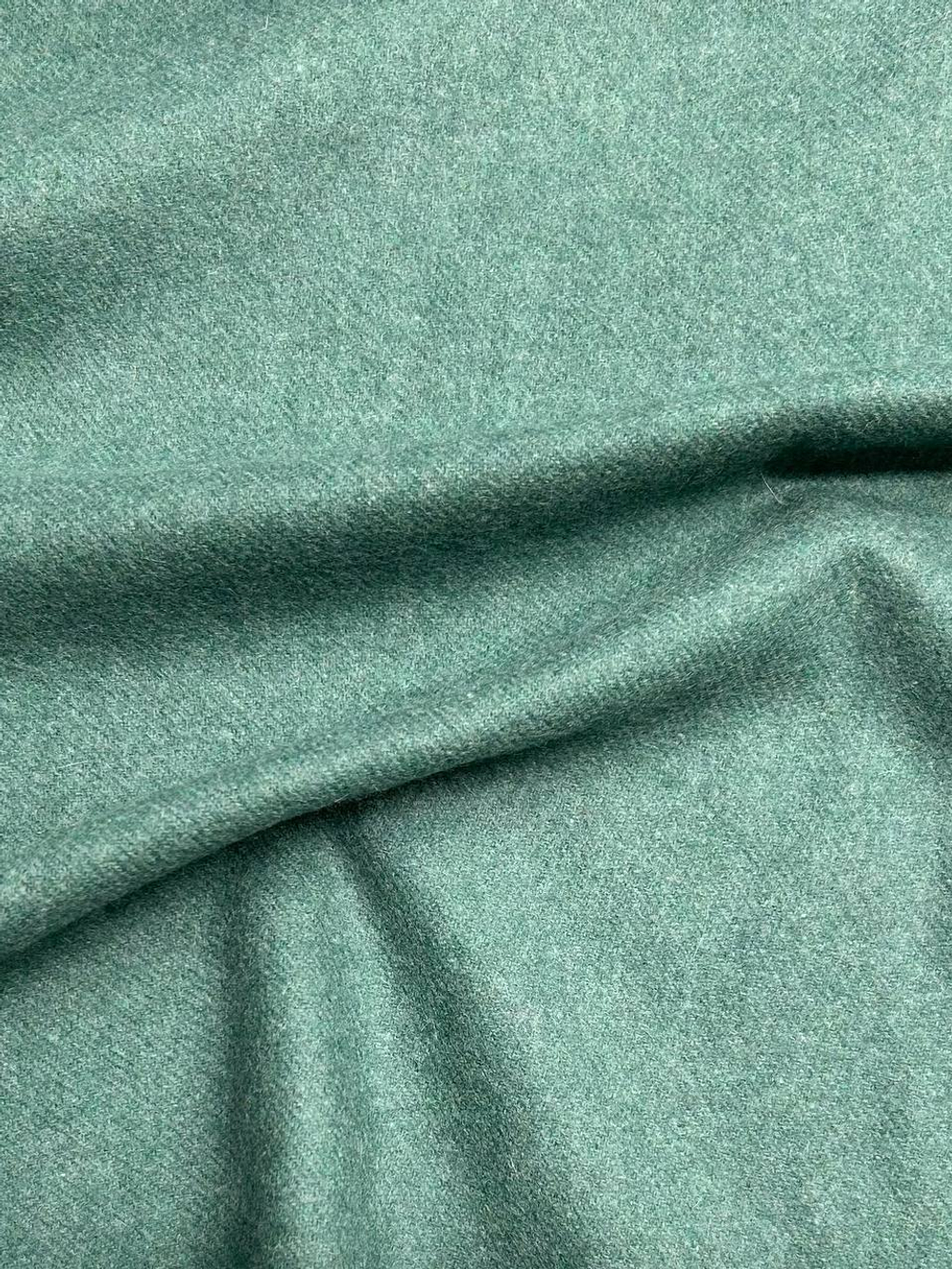 Кашемир пальтовый Loro Piana зеленый