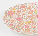 Тарелка маленькая многоразовая "Liberty of London" 1 шт. (диам. 20см) розовый принт