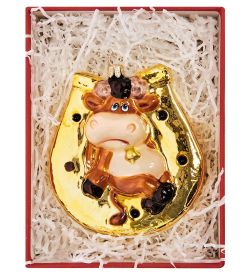 БФ-917 Фигурка подвесная «Бык - Несу счастье»