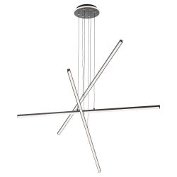 Citilux Trent CL203731 LED Люстра подвесная с пультом Чёрная