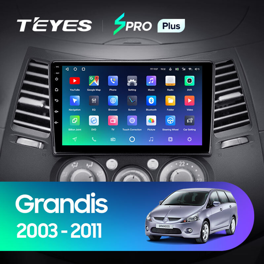 Teyes SPRO Plus 9" для Mitsubishi Grandis 2003-2011
