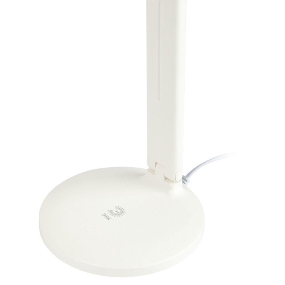 Настольный светильник ЭРА NLED-526-10W-W светодиодный белый | Светодиодные настольные лампы