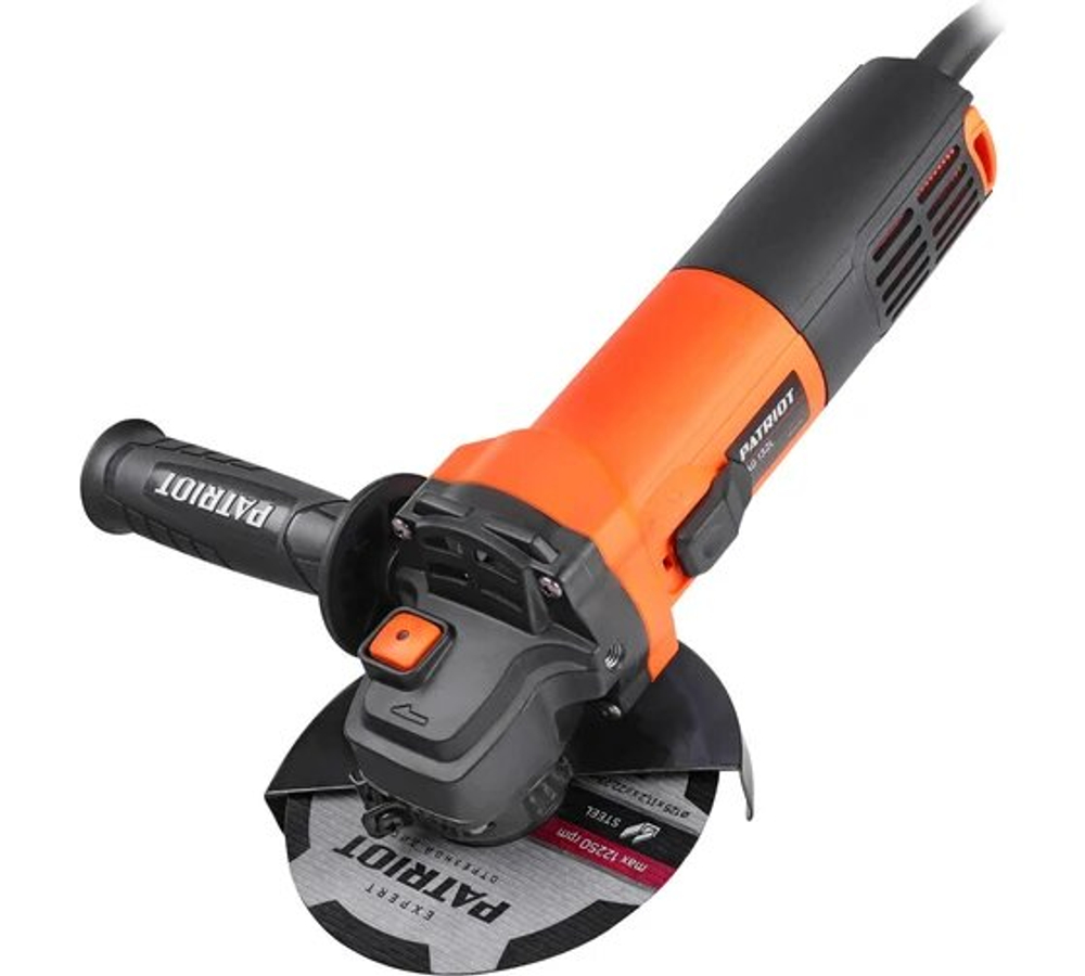 Машина углошлифовальная PATRIOT AG 132L, диск 125мм, 750Вт, 11000об/мин (110301132)