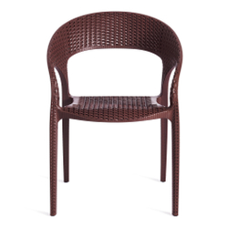 Кресло TINTO (mod. PC59) пластик,  60 х 63 х 83 см, Brown (коричневый) 14 (Комплект из 4 шт.)