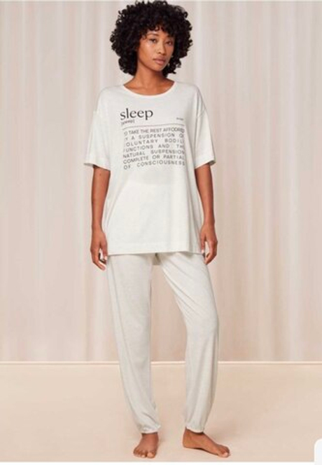 Пижама женская Triumph серый Sets PK SSL 10 CO/MD Хлопок/Модал