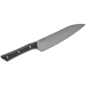 Нож кухонный Microtech Utility Knife 3400-10BK  с клинком из стали M390MK, рукоять G10/Carbon fiber