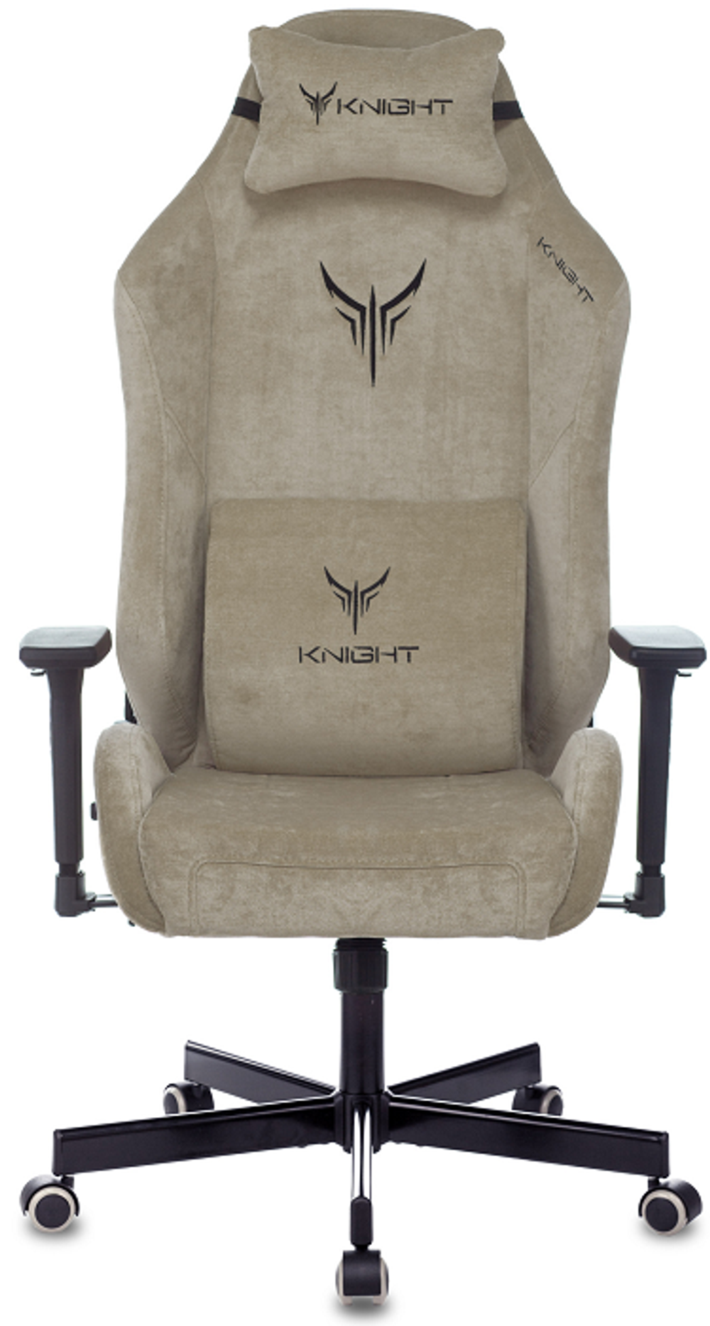 Кресло игровое Бюрократ KNIGHT N1 BEIGE