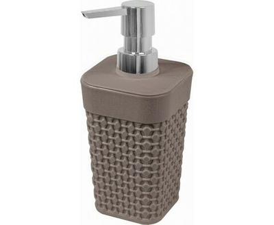 Дозатор для жидкого мыла OSLO шоколадный мокко