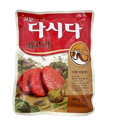 Приправа Дашида CJ Cheiljedang со вкусом говядины 500 г