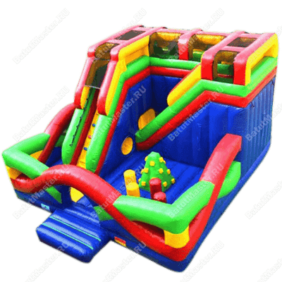 Коммерческий надувной батут "Путаница"