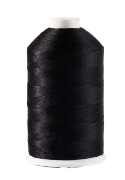 Нитки швейные лавсан Моснитки 170л 2000м, чёрный [115]