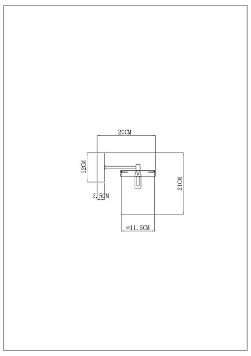 Бра Arte Lamp Modello A4099AP-1BK
