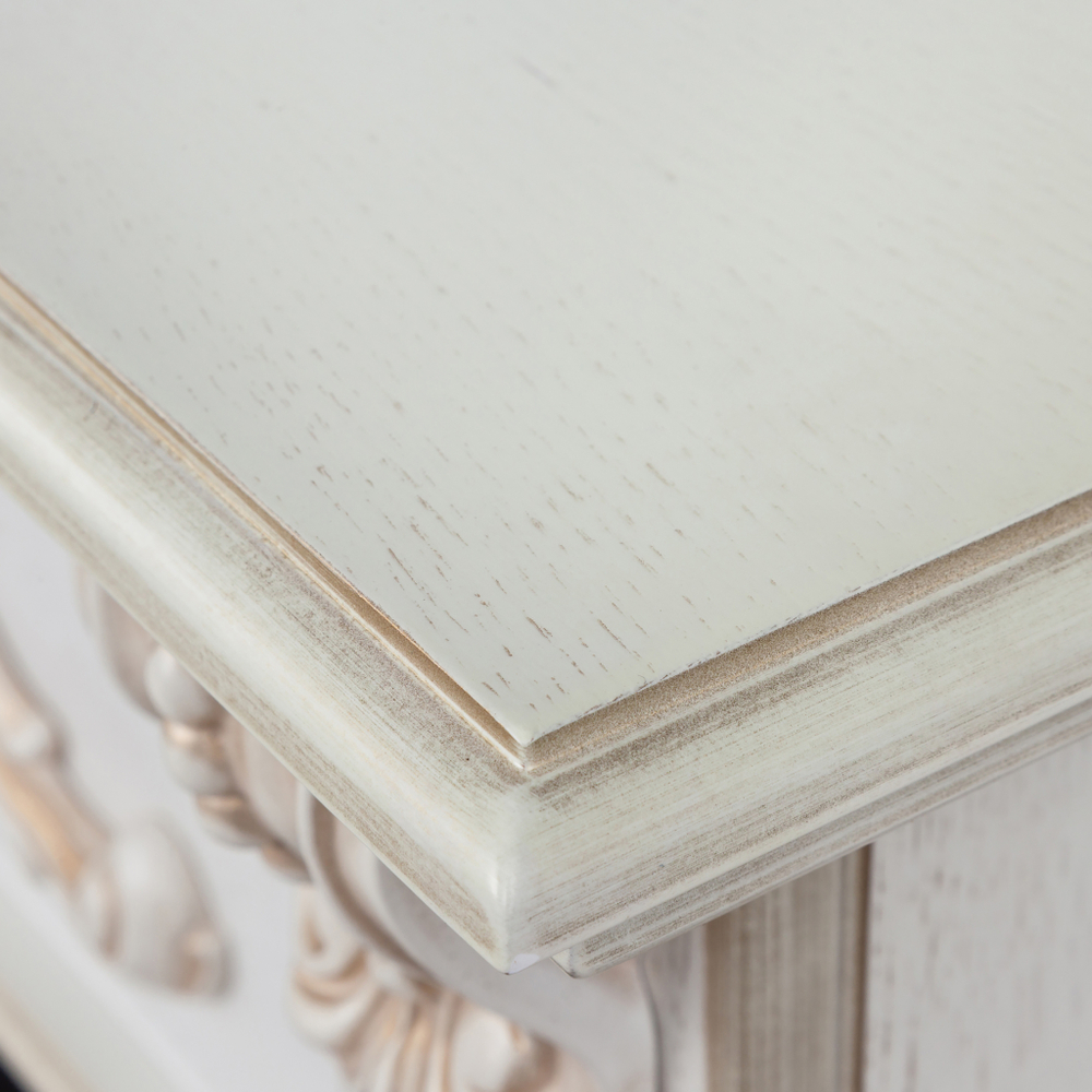 Каминокомплект Real Flame Anita WT с очагом Fobos Lux Black (без пульта)