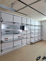 Откидной стол для гаража на стеновой системе хранения If