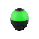 Светосигнальный маячок INNOCONT d=50мм, L=58мм, три цвета (постоянное свечение): красный, желтый, зеленый, 24VDC, IP50, зуммер, кабель 1м