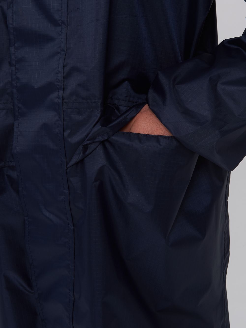 Плащ ВВЗ ткань Таффета (3000мм) цвет Темно-синий Плащ ВВЗ ткань Таффета (3000мм) цвет Темно-синий