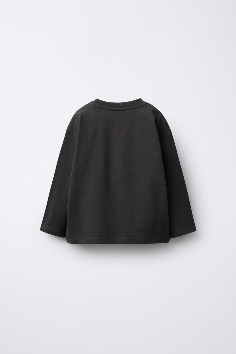 ZARA ФУТБОЛКА С ПРИНТОМ «ТРАНСПОРТ», АНТРАЦИТОВО-СЕРЫЙ