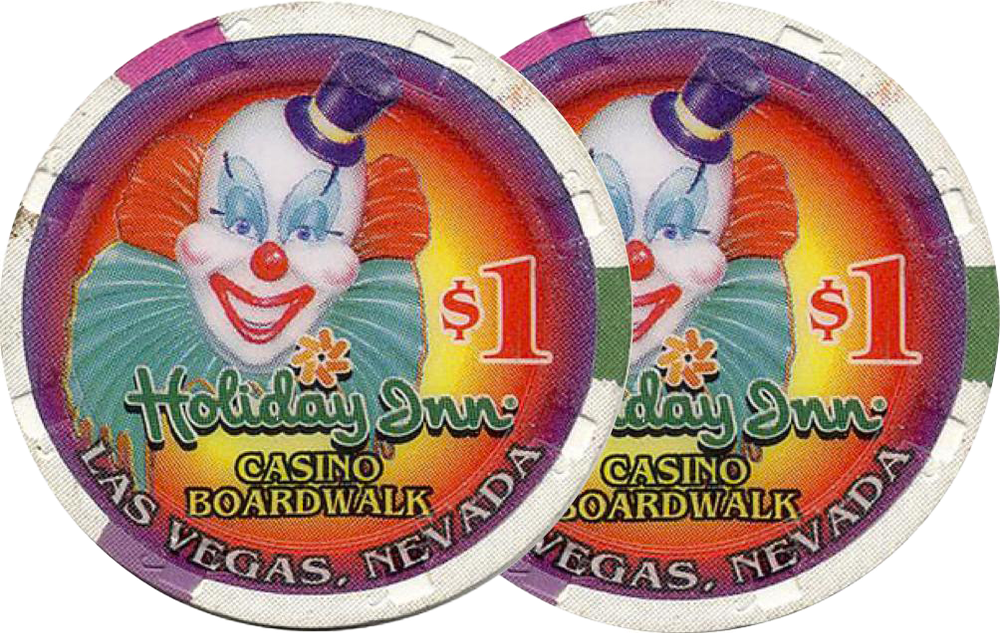 Holiday Inn Casino Boardwalk $1 Chip
