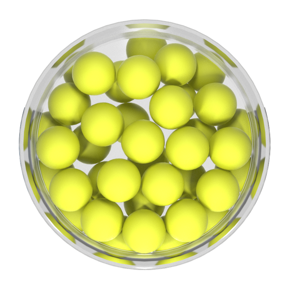 Бойлы насадочные плавающие Sonik Baits PINEAPPLE Fluo Pop-ups 11мм 50мл (Ананас)