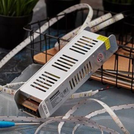 Источник питания  компактный 12 V 12,5 A 150 W с разъемами под винт, без влагозащиты (IP23)  REXANT