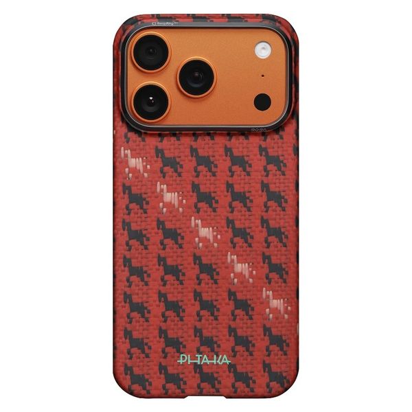 Чехол Pitaka Edge Case для iPhone 17 Pro, Бордовый | Maroon