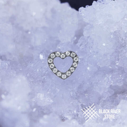 Diamond Heart Crystal