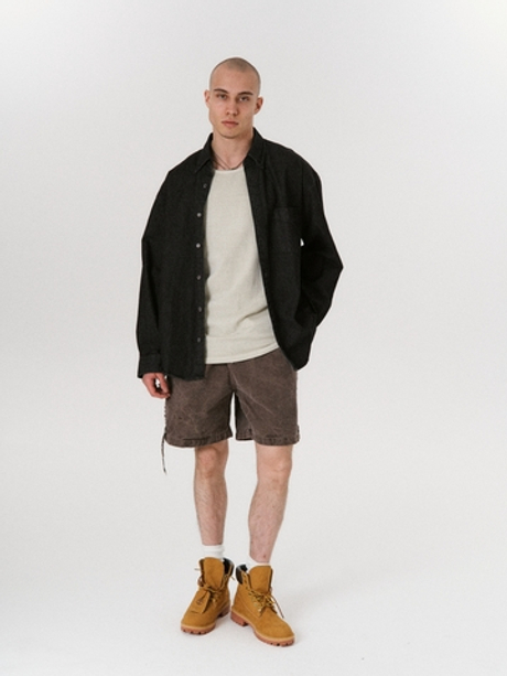 Коричневые шорты из денима NORMIE NEW