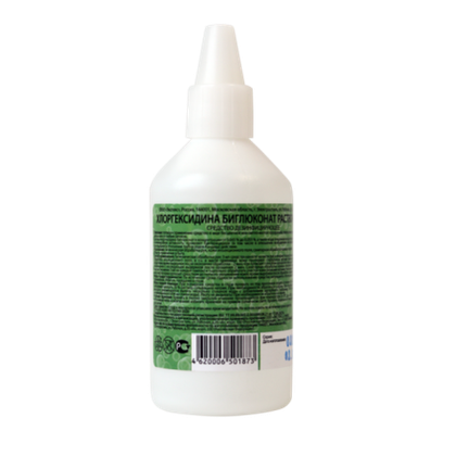 Хлоргексидина биглюконат раствор водный 0,05%, 100 мл