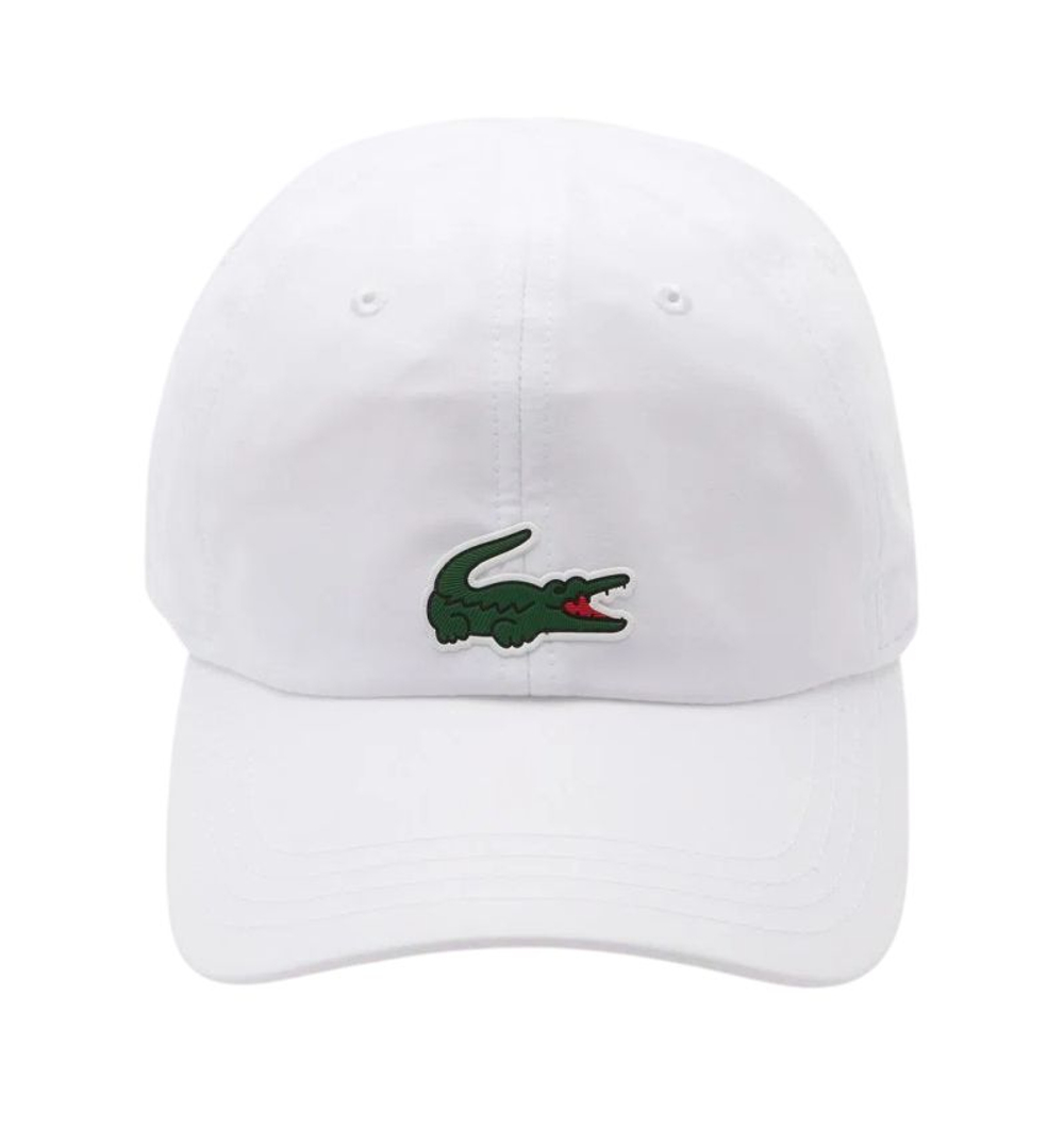Теннисная кепка Lacoste SPORT Novak Djokovic Microfiber - white