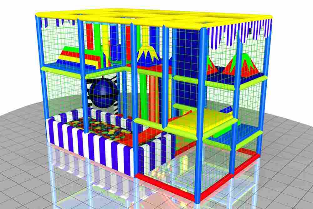 Детский игровой лабиринт  «Лабиринт Полосатик»