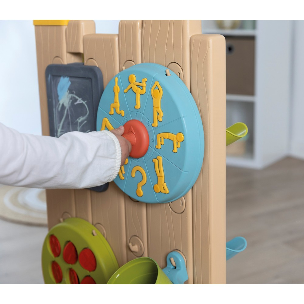 Развивающая доска-бизиборд Smoby Life 840301 двусторонняя 29 элементов для детей от 2 лет — фото 13