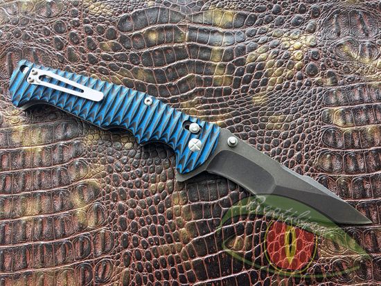 Складной нож Steelclaw Варанус BAN02 c клинком из стали D2, рукоять G10