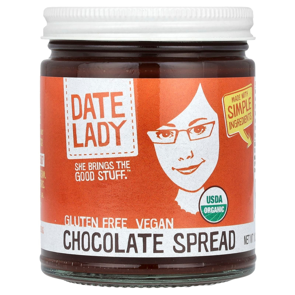 Date Lady, Chocolate Spread, 10.2 oz (290 g)