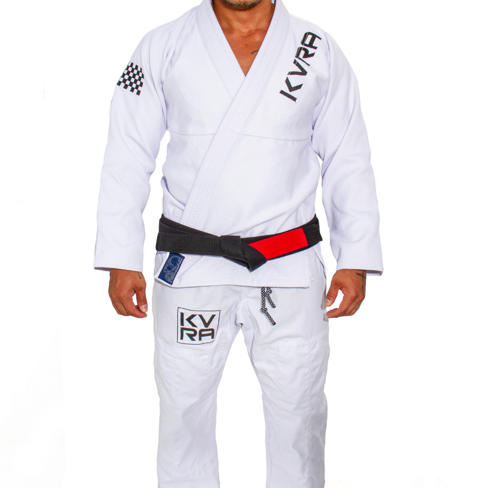 Кимоно KVRA Ficha bordados - White