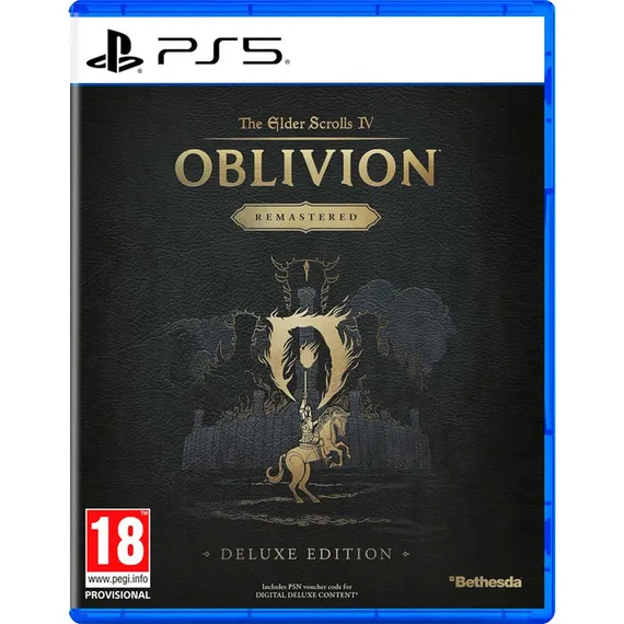 PS5 The Elder Scrolls IV: Oblivion Remastered Deluxe Edition (Новинка!) (Новый, Английская версия, PPSA-21203)