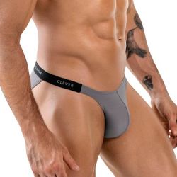 Мужские трусы брифы серые Clever Moda TOKIO BRIEF 186713