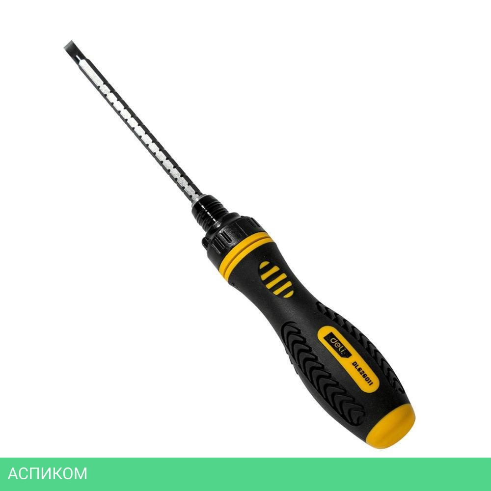 Отвертка Deli DL626011
