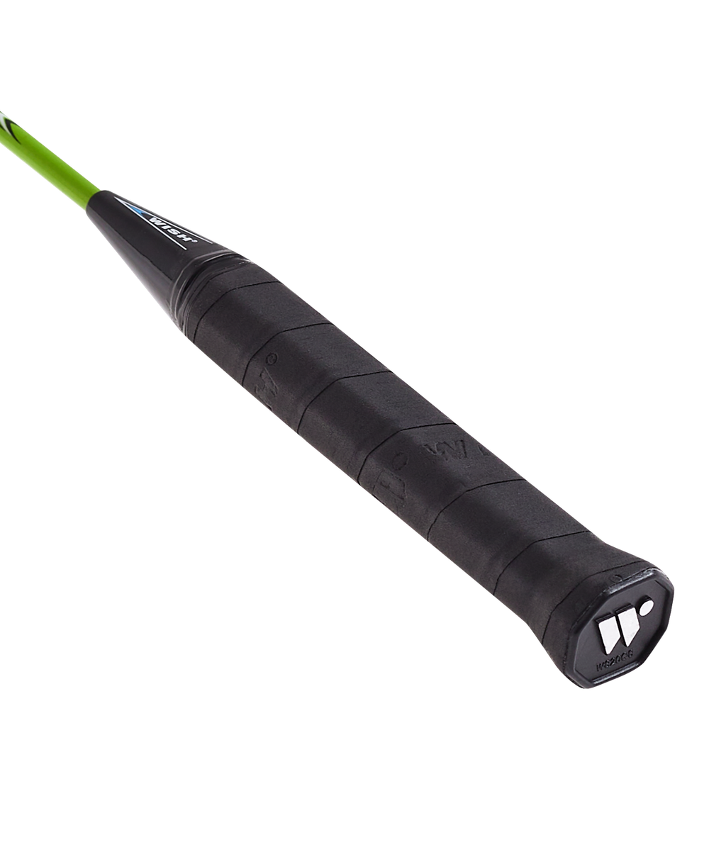 Набор для бадминтона Steeltec 216, 2 ракетки, зеленый