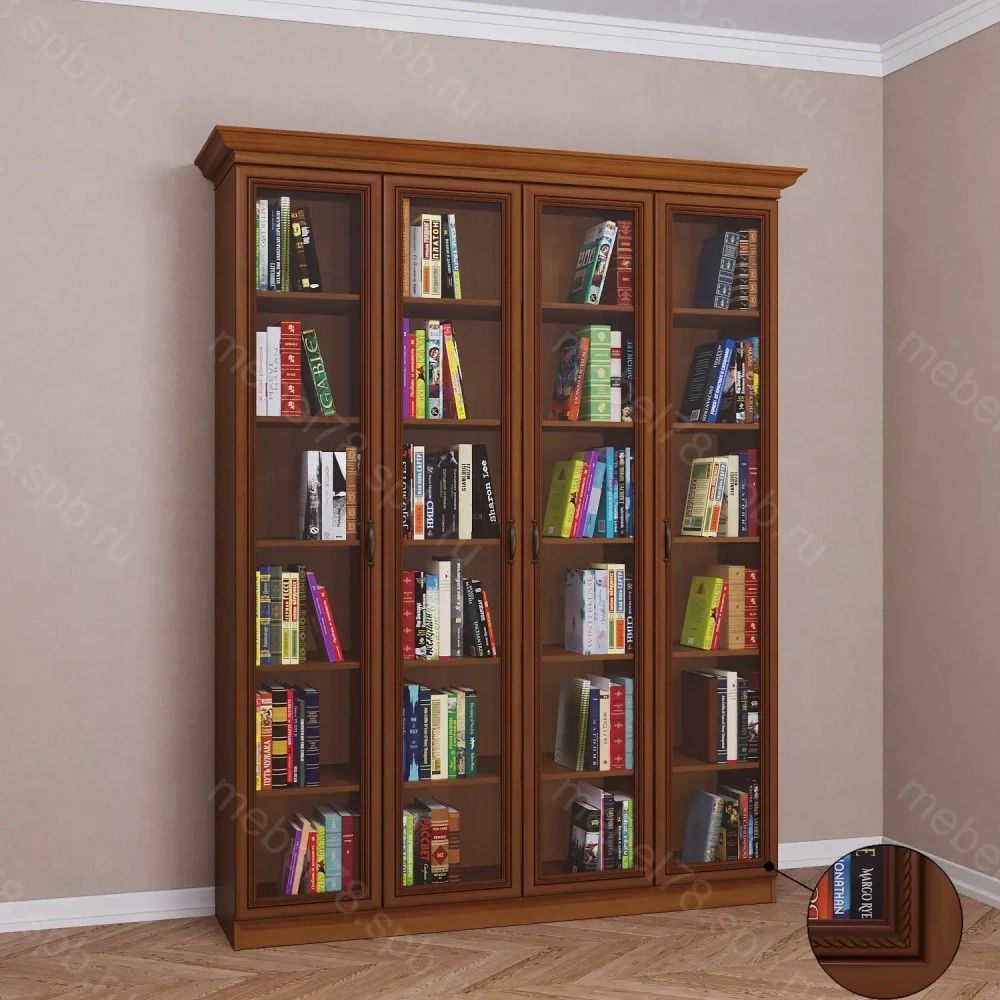 Шкаф книжный 4/1
